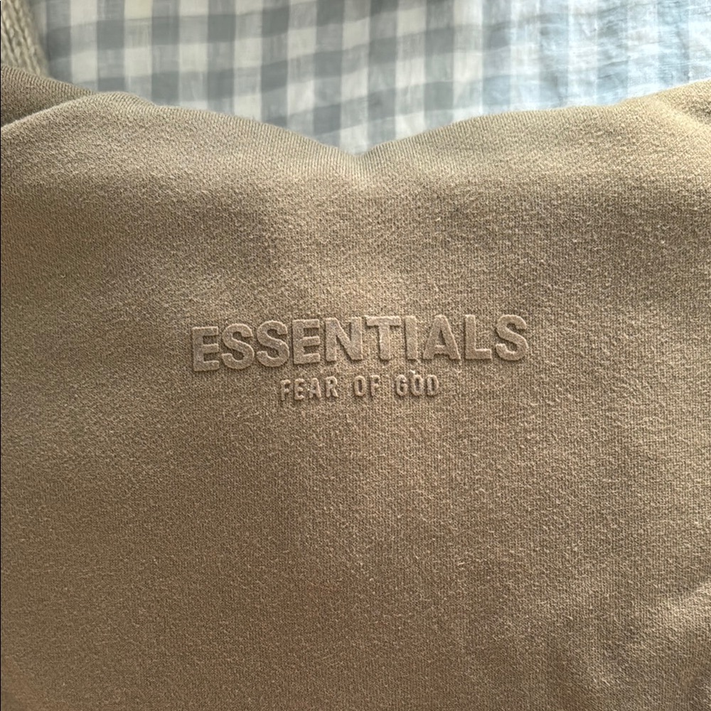Fear of God Essentials Tan Sweatshirt